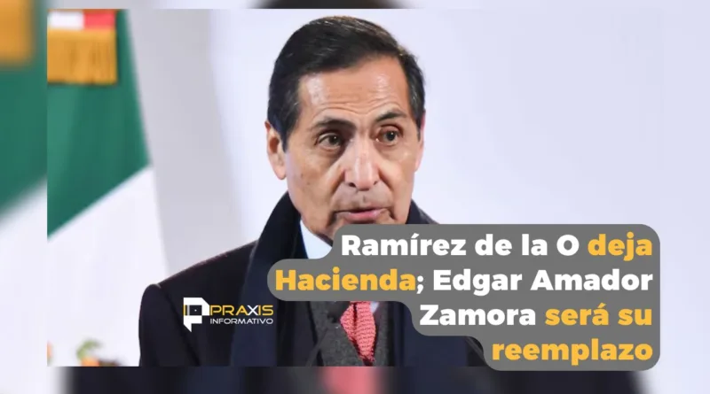 Ramírez de la O deja Hacienda
