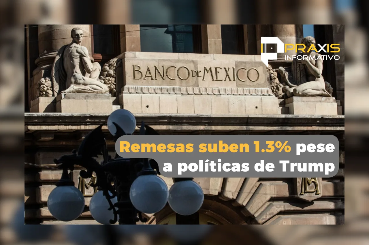 Remesas suben 1.3% pese a políticas de Trump