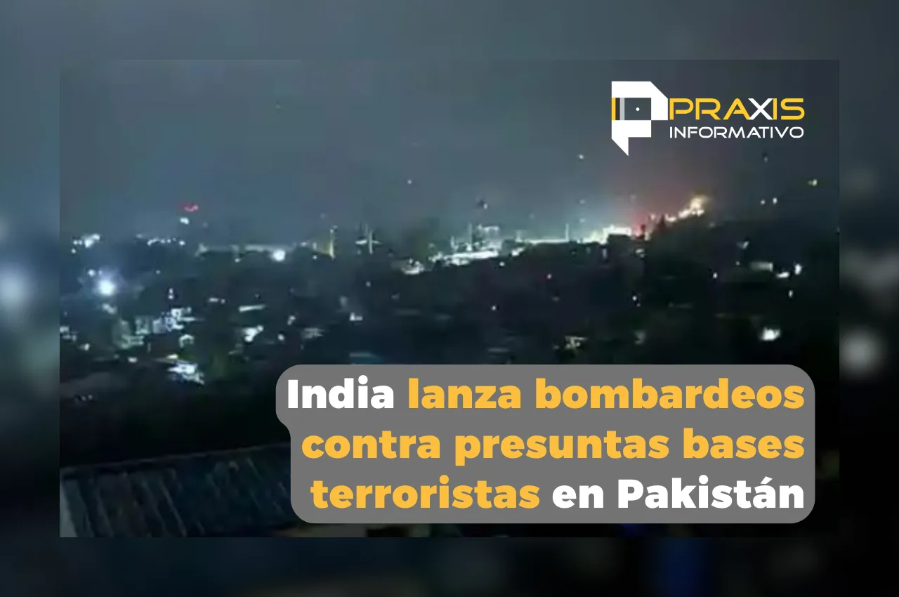 India lanza bombardeos contra presuntas bases terroristas en Pakistán