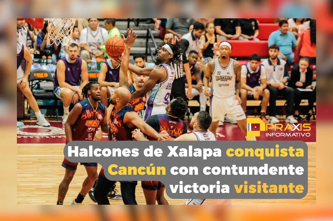 Halcones de Xalapa conquista Cancún con contundente victoria visitante