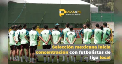 Selección mexicana inicia concentración con futbolistas de liga local