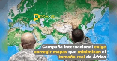 Campaña internacional exige corregir mapas que minimizan el tamaño real de África