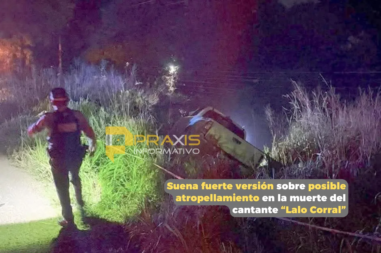 Suena fuerte versión sobre posible atropellamiento en la muerte del cantante “Lalo Corral”